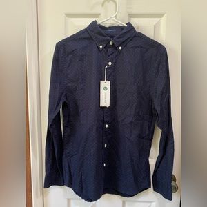 NWT Men’s Rye By Hawker Rye Slim Fit Long sleeve Oxford shirt